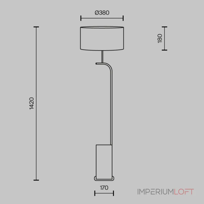 Напольный светильник (торшер) Maytoni Glamping MOD437FL-03B от ImperiumLoft Напольный светильник (торшер) Maytoni Glamping MOD437FL-03B от ImperiumLoft