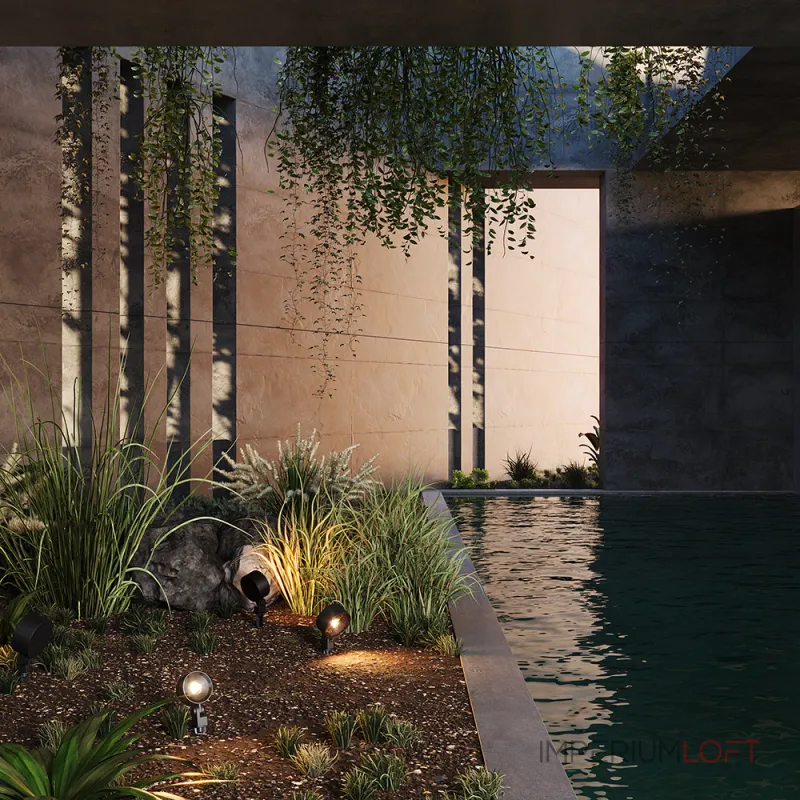 Ландшафтный светильник Maytoni Core O495FL-L25B3K от ImperiumLoft Ландшафтный светильник Maytoni Core O495FL-L25B3K от ImperiumLoft