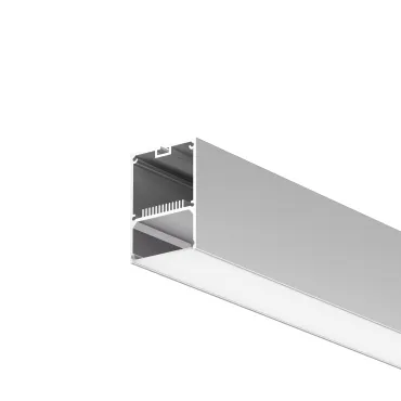 Алюминиевый профиль накладной-подвесной 50х70 (Серебро, 2 м), ALM-5070-S-2M Maytoni 633016