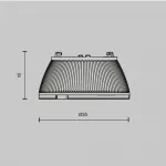 Линза для светильников 10Вт 36° Maytoni Dip Lens003D35-10W от ImperiumLoft