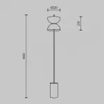 Напольный светильник (торшер) Kyoto MOD178FL-L11B3K от ImperiumLoft