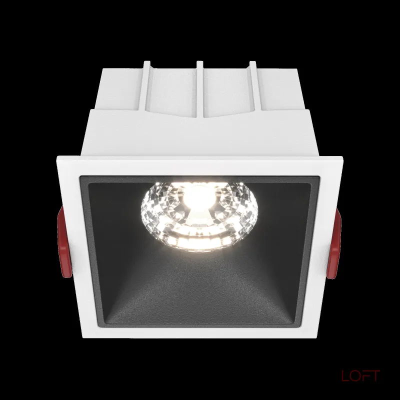 Встраиваемый светильник Maytoni Alfa LED DL043-01-15W4K-D-SQ-WB Встраиваемый светильник Maytoni Alfa LED DL043-01-15W4K-D-SQ-WB