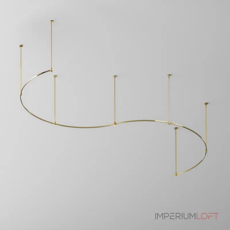 Шинопровод накладной/подвесной Maytoni Flarity TRX154-2SR-D1800-BS от ImperiumLoft