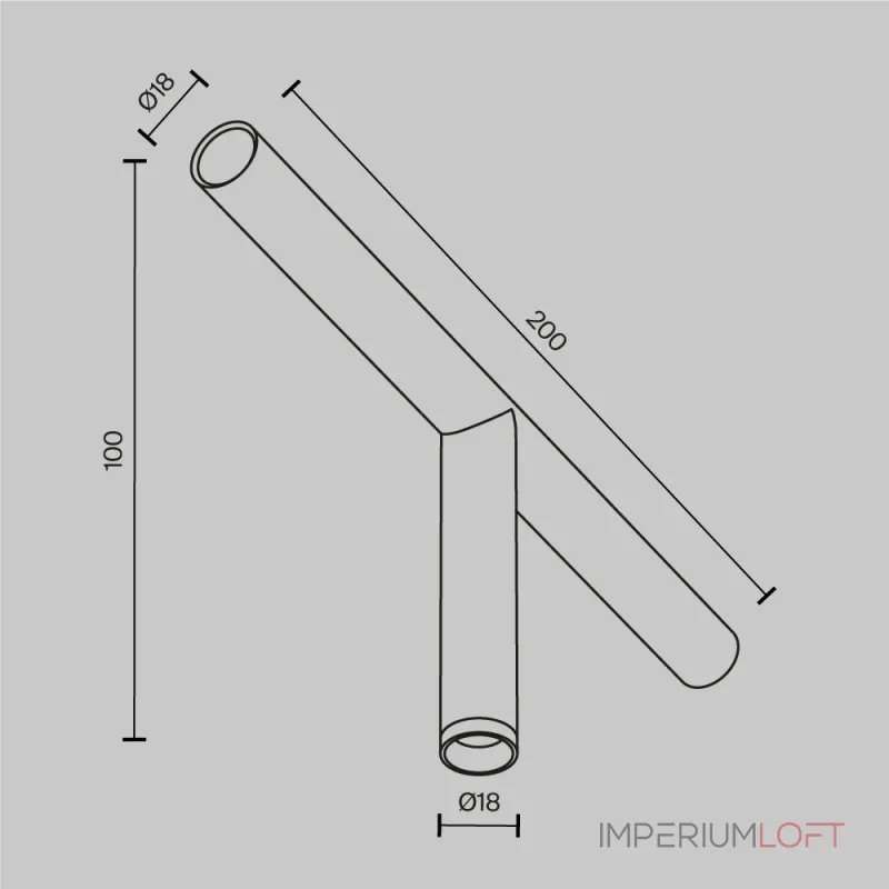 Светильник Maytoni Focus LED C102CL-3W3-6K-BS от ImperiumLoft