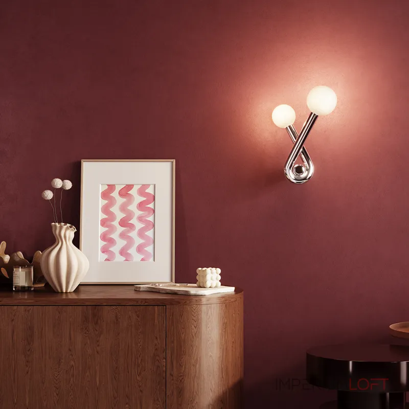 Настенный светильник (бра) Maytoni Modern Vortex MOD476WL-02PT от ImperiumLoft