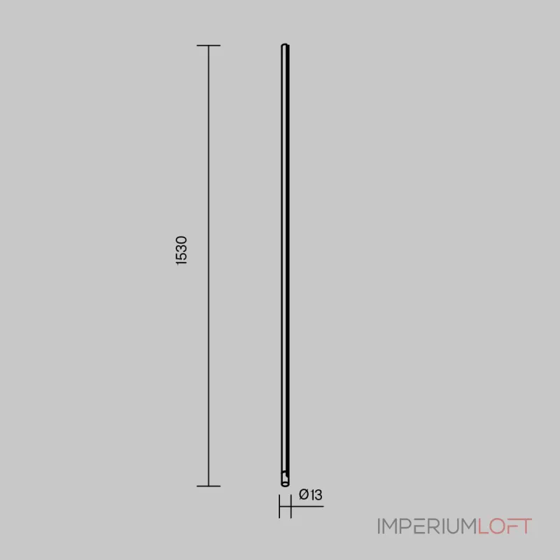 Шинопровод 1,5м вертикальный Maytoni Busbar trunkings Arity TRX234-V-1.5B от ImperiumLoft