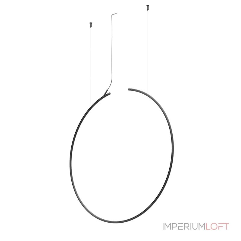 Шинопровод подвесной круглый D800мм вертикальный Maytoni Busbar trunkings Arity TRX233-RV-D800-B от ImperiumLoft