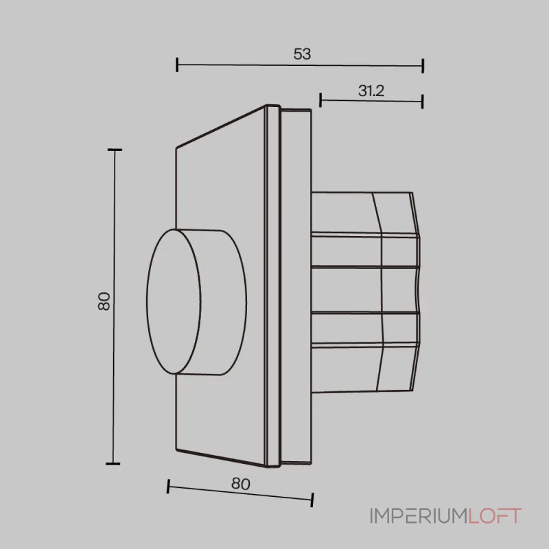 Роторная панель управления Maytoni DALI 721035 от ImperiumLoft