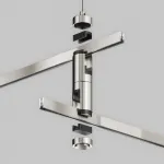 Комплектующие для систем освещения с токоведущими элементами Maytoni Accessories for tracks Flarity TRA157SW-D1-PT от ImperiumLoft