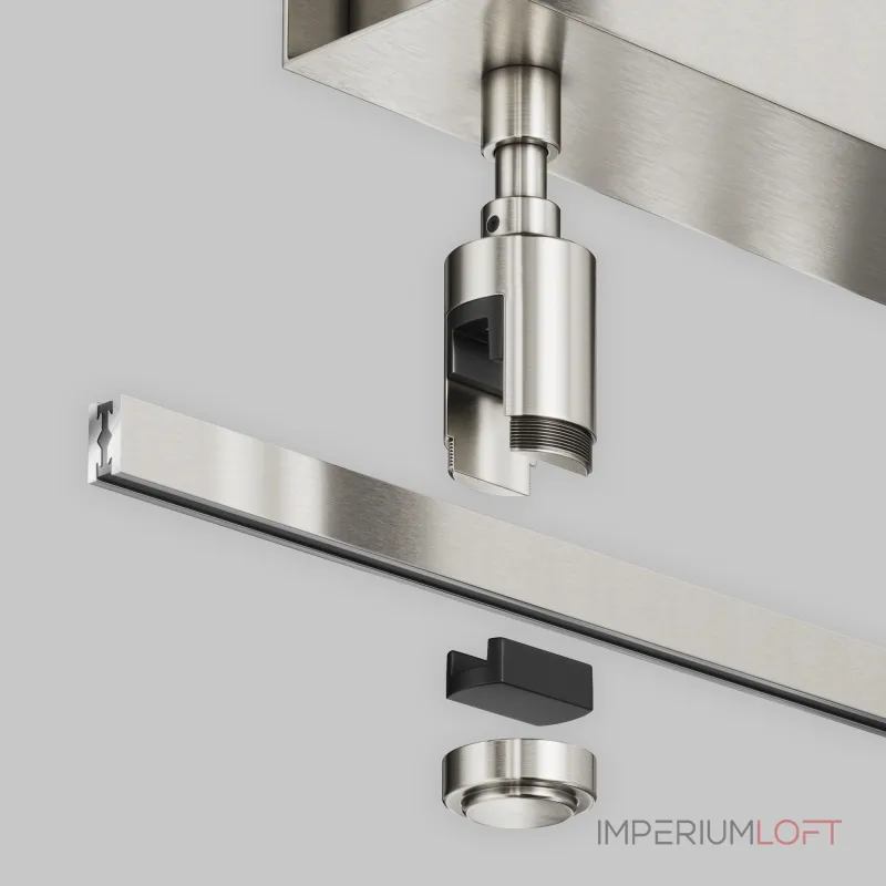 Основание потолочное Short для блока питания с вводом питания платина Maytoni Flarity TRA156C-BB1-PT от ImperiumLoft