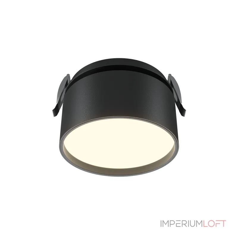 Встраиваемый светильник Maytoni Downlight DL024-12W3K-B от ImperiumLoft