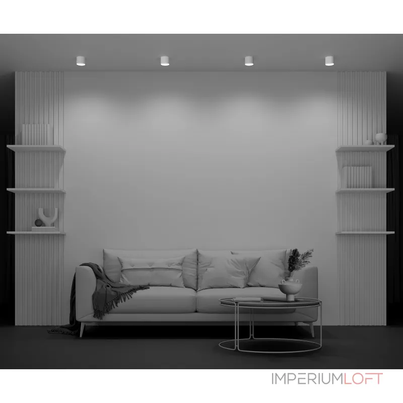 Потолочный светильник Maytoni Ceiling C096CL-GX53-W от ImperiumLoft