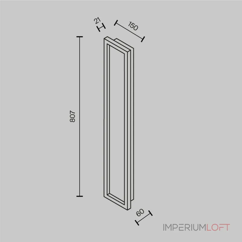 Настенный светильник (бра) Maytoni Orign MOD311WL-L70B3K от ImperiumLoft