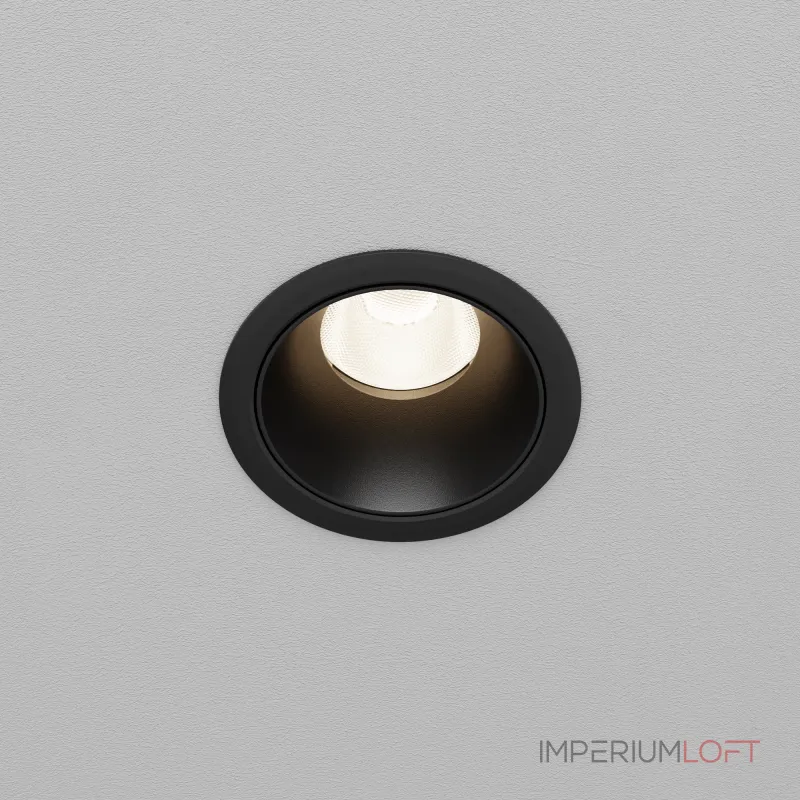 Встраиваемый светильник Maytoni Dip DL115-10W-4K-B от ImperiumLoft Встраиваемый светильник Maytoni Dip DL115-10W-4K-B от ImperiumLoft