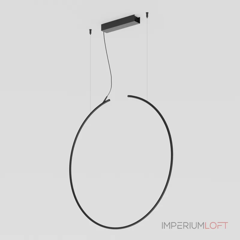 Шинопровод подвесной круглый D800мм вертикальный Maytoni Busbar trunkings Arity TRX233-RV-D800-B от ImperiumLoft