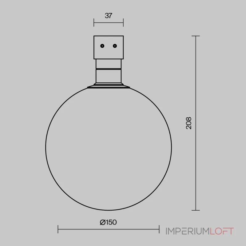 Уличный трековый светильник Luna Elasity IP Maytoni O-TR01-2-S-9WW3K