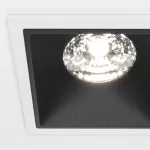 Встраиваемый светильник Maytoni Alfa LED DL043-01-15W4K-D-SQ-WB