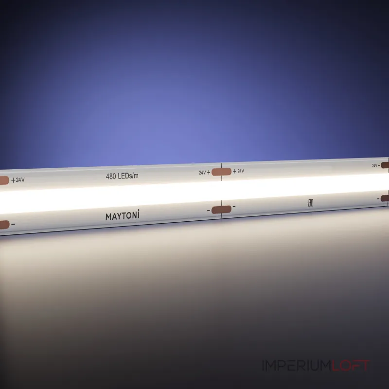 Светодиодная лента 24В 15Вт/м 4000K 5м IP 20 Maytoni Ultra 201225 от ImperiumLoft