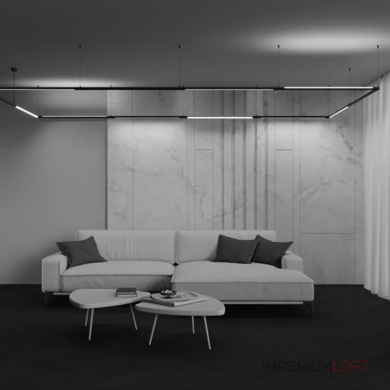 Светильник для троссовой системы освещения Maytoni Basis C147CL-L900-24W3K-B от ImperiumLoft