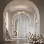 Люстра на штанге Freya Classic FR2029PL-04BS