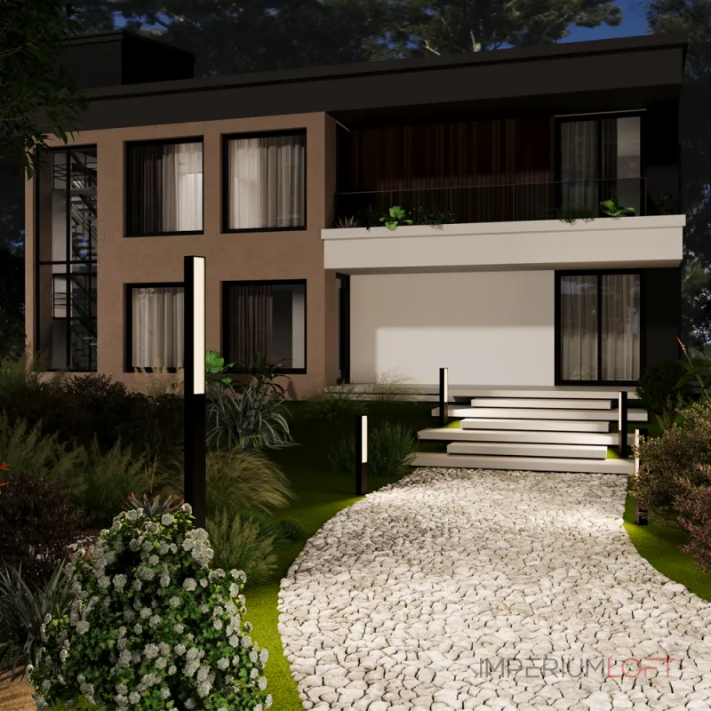 Садово-парковый светильник Maytoni Blitz O470FL-L40GF3K от ImperiumLoft