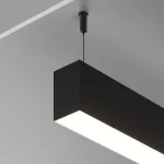 Алюминиевый профиль накладной-подвесной 50х70 (Черный, 2 м), ALM-5070-B-2M Maytoni 633017 от ImperiumLoft