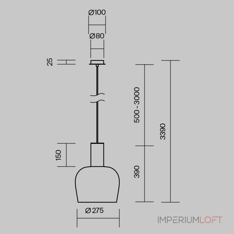 Подвесной светильник Maytoni Modern MOD414PL-L7B3K Подвесной светильник Maytoni Modern MOD414PL-L7B3K