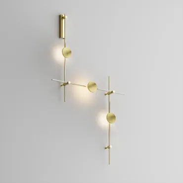 Основание настенное Wall для трековых светильников Flarity TFC-Flar-W01-BS, латунь Maytoni TFC-Flar-W01-BS