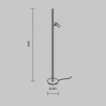 Напольный светильник (торшер) Maytoni Thin MOD395FL-L28BS3K от ImperiumLoft
