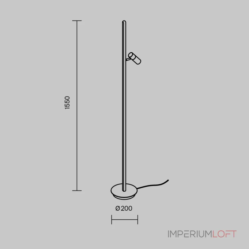 Напольный светильник (торшер) Maytoni Thin MOD395FL-L28BS3K от ImperiumLoft Напольный светильник (торшер) Maytoni Thin MOD395FL-L28BS3K от ImperiumLoft