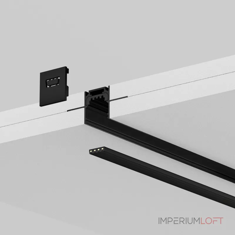 Профиль для уличной трековой системы Maytoni Exility IP O-TR002ED-P-B2M от ImperiumLoft