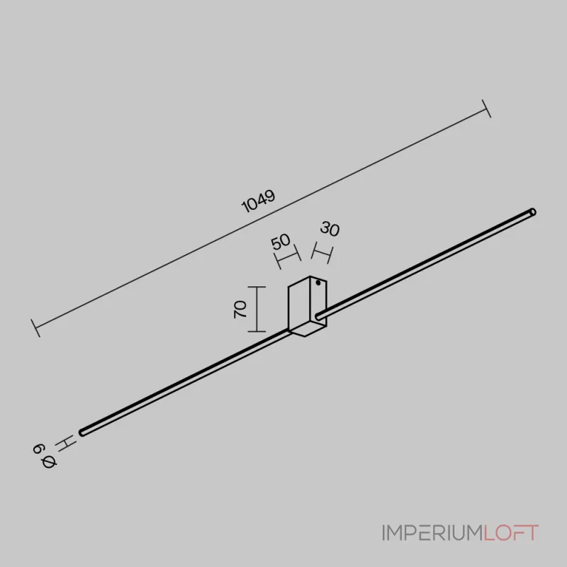 Настенный светильник Maytoni Wall C071WL-L12W3K от ImperiumLoft