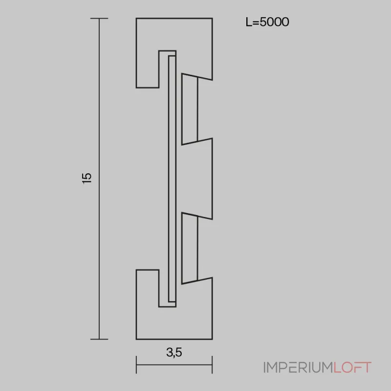 Шинопровод накладной/подвесной Maytoni FLEXITY TRX200-115B от ImperiumLoft
