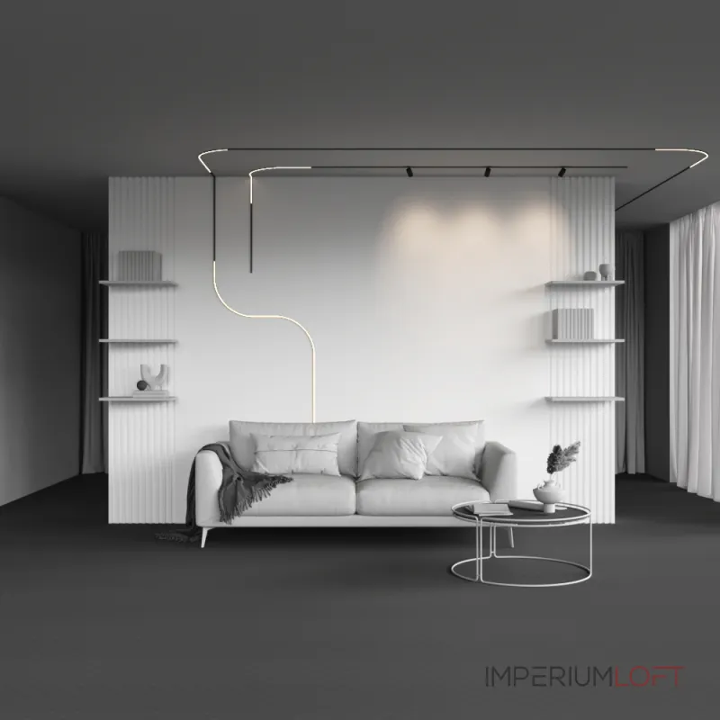 Трековый светильник Maytoni LEVITY TR186-1-8W4K-B от ImperiumLoft Трековый светильник Maytoni LEVITY TR186-1-8W4K-B от ImperiumLoft