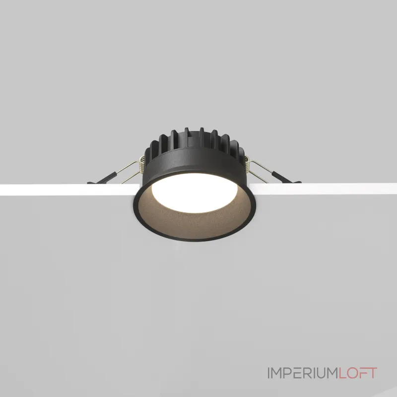 Встраиваемый светильник Maytoni Downlight DL055-8W3-4-6K-B от ImperiumLoft Встраиваемый светильник Maytoni Downlight DL055-8W3-4-6K-B от ImperiumLoft