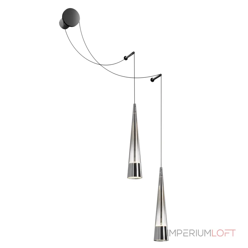 Настенный светильник (бра) Sintesi P090WL-L24CH3K от ImperiumLoft Настенный светильник (бра) Sintesi P090WL-L24CH3K от ImperiumLoft