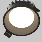 Встраиваемый светильник Maytoni Downlight DL055-8W3-4-6K-B от ImperiumLoft