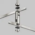 Крепление потолочное Medium двойное 300мм платина Maytoni Flarity TRA158C-D1-PT от ImperiumLoft