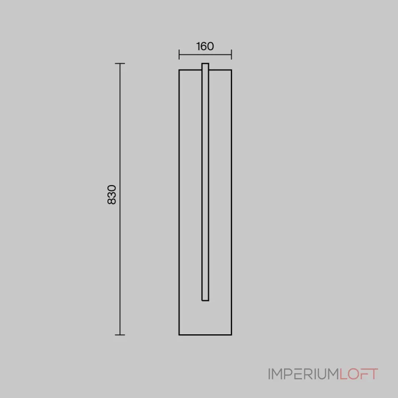 Ландшафтный светильник Maytoni Line O484FL-L15GF3K от ImperiumLoft