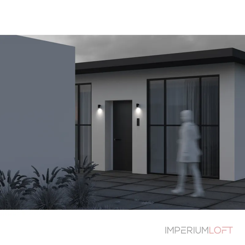 Настенный светильник (бра) Maytoni Clyde O493WL-01B от ImperiumLoft