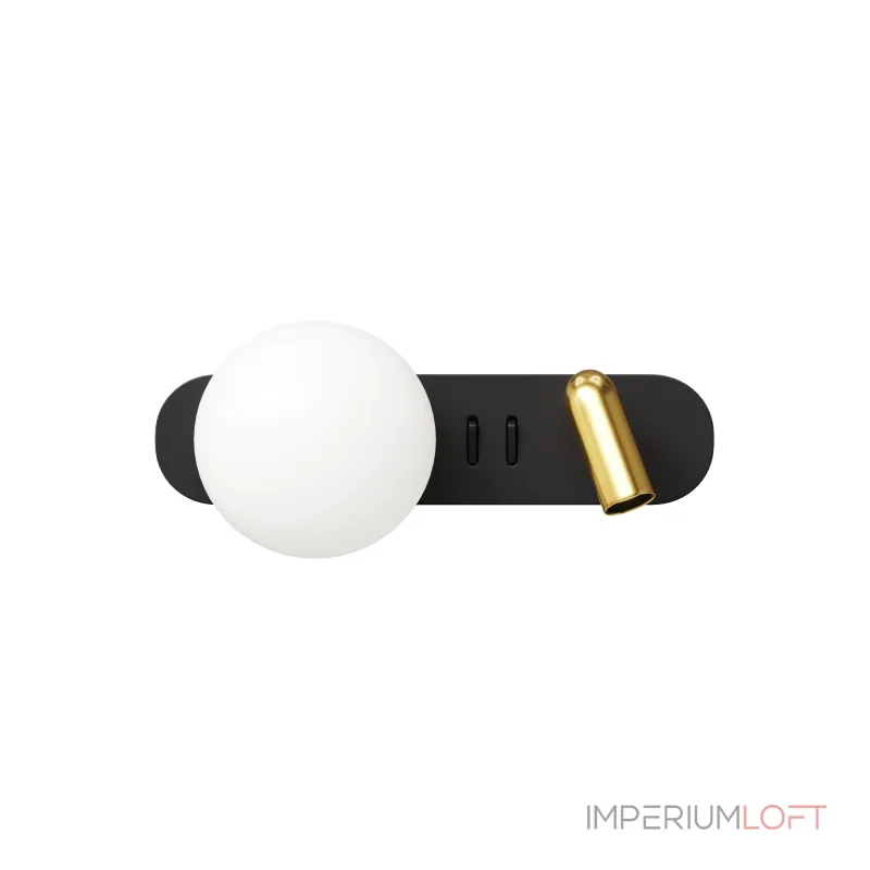 Настенный светильник Maytoni Modern MOD350WL-01BBS от ImperiumLoft