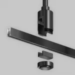 Крепление потолочное Long одинарное 700мм Flarity черный Maytoni FLARITY TRA159C-S1-B от ImperiumLoft