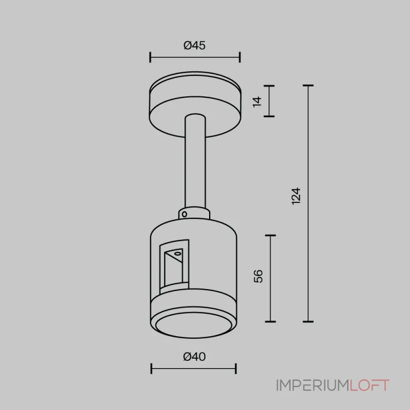 Крепление потолочное Short 78мм с прямым коннектором питания Flarity черный Maytoni FLARITY TRA156C-IPC1-B от ImperiumLoft Крепление потолочное Short 78мм с прямым коннектором питания Flarity черный Maytoni FLARITY TRA156C-IPC1-B от ImperiumLoft