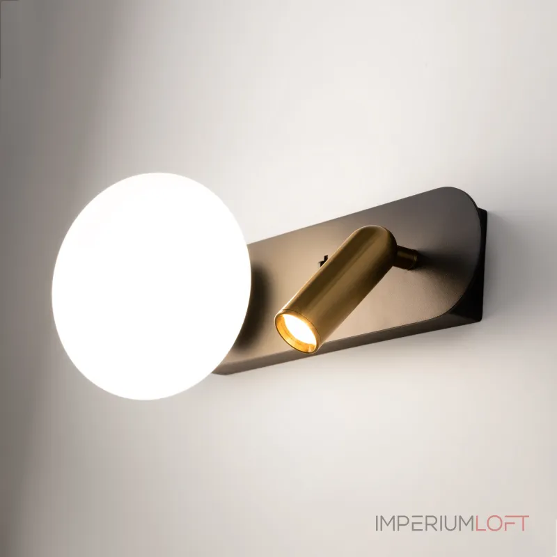 Настенный светильник Maytoni Modern MOD350WL-01BBS от ImperiumLoft