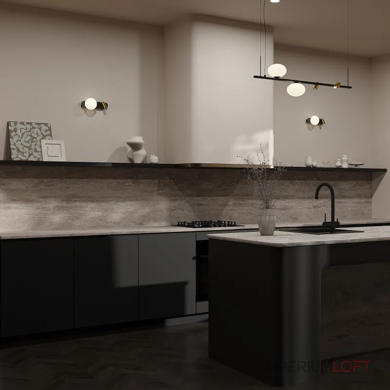 Настенный светильник Maytoni Modern MOD350WL-01BBS от ImperiumLoft