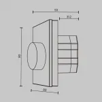 Роторная панель управления Maytoni DALI 721037 от ImperiumLoft