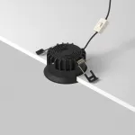 Встраиваемый светильник Maytoni Downlight DL055-8W3-4-6K-B от ImperiumLoft