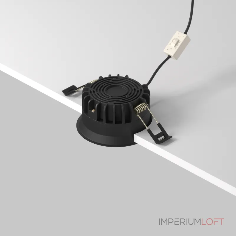 Встраиваемый светильник Maytoni Downlight DL055-8W3-4-6K-B от ImperiumLoft Встраиваемый светильник Maytoni Downlight DL055-8W3-4-6K-B от ImperiumLoft