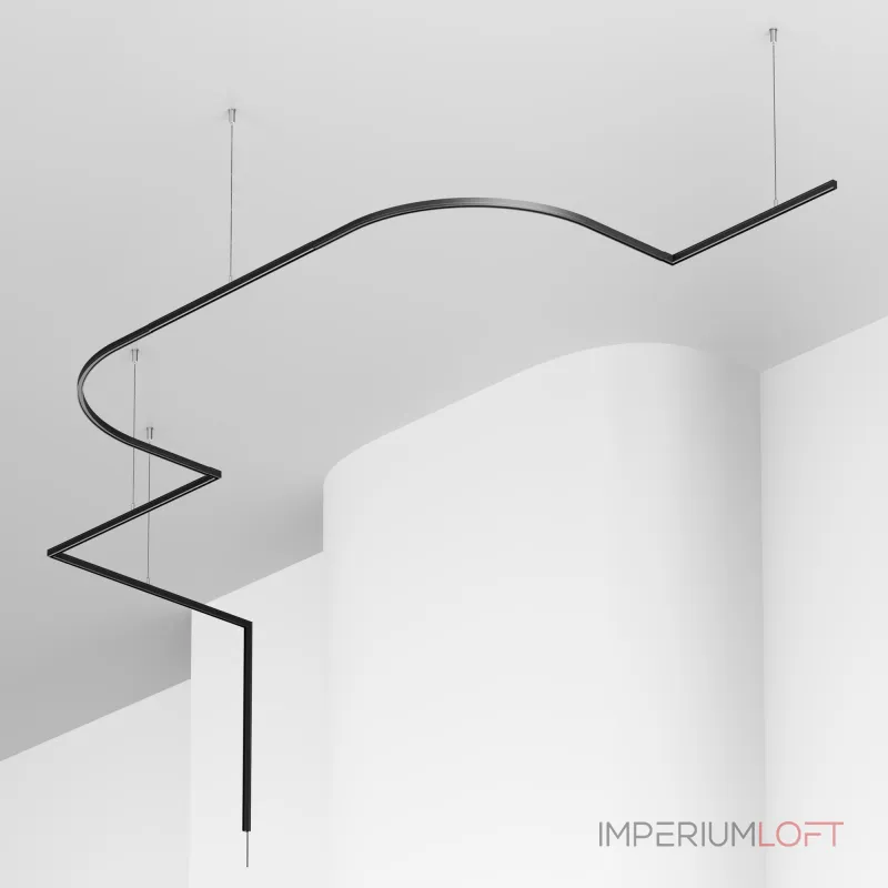 Шинопровод накладной/подвесной Maytoni LEVITY TRX184-111B от ImperiumLoft
