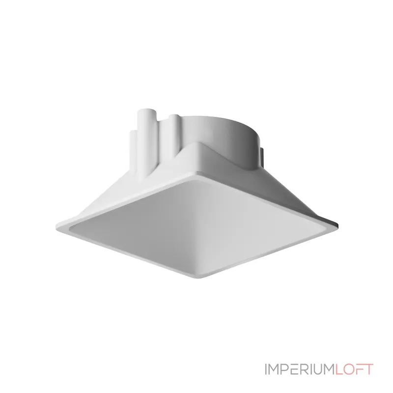 Декоративная рамка-отражатель для светильников серии Alfa LED Maytoni Downlight Ring8-10W-SQ-W от ImperiumLoft